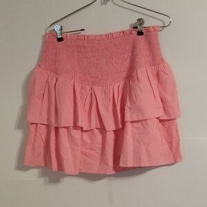 Tiered Ruffled Tutu Miniskirt With Shorts XL Athletic